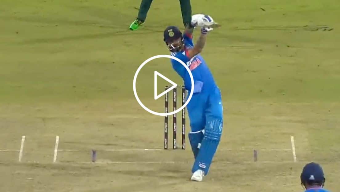 [Watch] Virat Kohli Finishes Off In Style, Smashes The Best Shot Of The Day